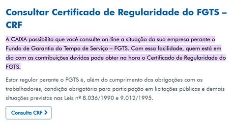 certificado regularidade fgts - certificado de admissibilidade